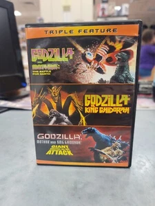 Godzilla and Mothra /Vs. King Ghidorah / Giant All-Out Monsters DVD RARE OOP - Picture 1 of 4