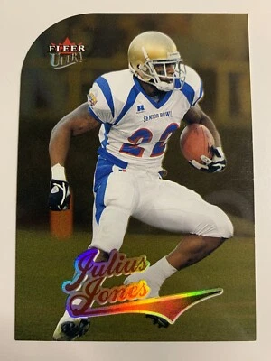 2004 Fleer Julius Jones Gold Medallion (RC) Notre Dame Dallas Cowboys - Image 1 of 3