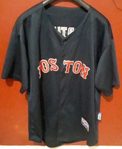 vintage majestic  PEDRO MARTINEZ 45 boston red sox jersey Cover