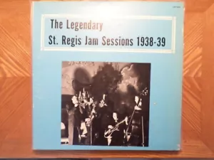 ALAMAC LP RECORD QSR 2445/ST REGIS JAM SESSIONS 1938-1939/ EX+ JAZZ VINYL - Picture 1 of 4