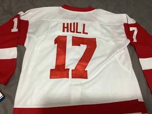 (Gr. XL) Brett Hull 17 Detroit Redwings Souvenir Trikot - Bild 1 von 3