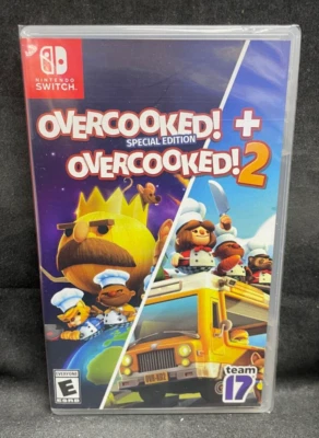 ¡Sobrecocido! Edición especial + ¡Sobrecocido! 2 (Nintendo Switch) TOTALMENTE NUEVO Foto 1 de 2