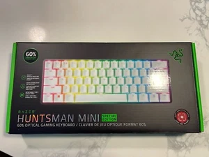 Razer Huntsman Mini Special Edition Gaming Keyboard RZ03-R3U1 BLK/WHITE - Picture 1 of 2