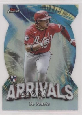 2024 Topps Finest Arrivals Refractor Noelvi Marte #A-10 Rookie RC - Image 1 of 2