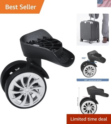 Juego de ruedas giratorias de repuesto para equipaje (paquete de 2) - 3,5x2,75x2,2 pulgadas Foto 1 de 4