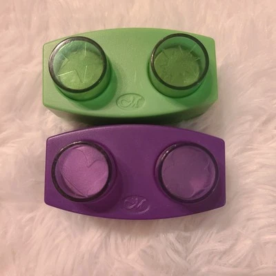 Creative Memories Mini Heart & Flower Maker & Star Paper Punch Crafting 2 Foto 1 de 4