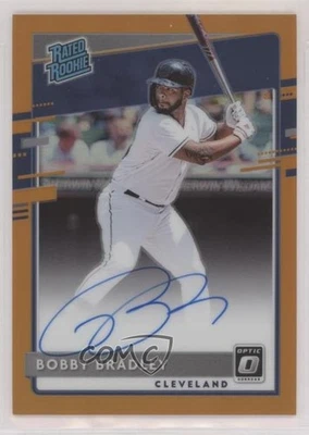 2020 Panini Donruss Optic Orange Prizm /99 Bobby Bradley #RRS-BO Auto RC - Image 1 of 2