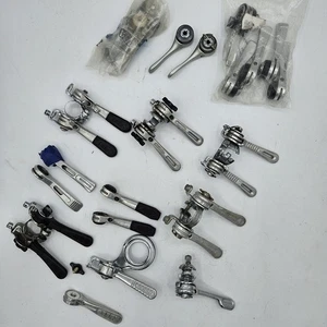 Large Lot - Vintage Shimano Stem & Downtube Shifters + Parts, See Pictures - Picture 1 of 13