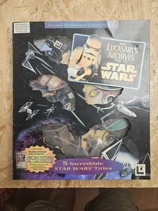 Star Wars LucasArts Archives Vol 2 Collection 5 PC Games Boxset 1996 - Picture 1 of 4