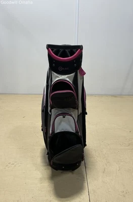 Bolsa de carro de golf con divisor de 14 vías RAM (rosa/blanco/negro) Foto 1 de 4