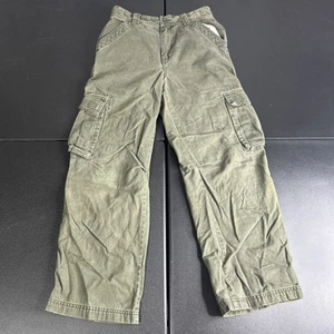 Old Navy Kid’s Boy’s Size 14 XL Cargo Pants Beige Khaki Loose Fit Straight Leg - Picture 1 of 5