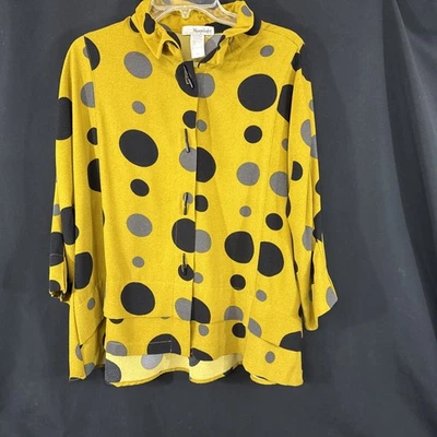 Top de diseño de moda Moonlight Y & S para dama con botones de palillo talla pequeña Foto 1 de 4