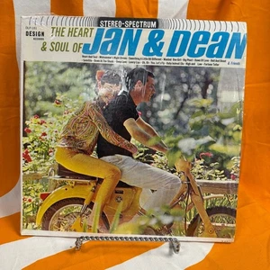 Jan & Dean Vinyl Record The Heart & Soul Compilation Design Stereo LP In Shrink - Picture 1 of 7