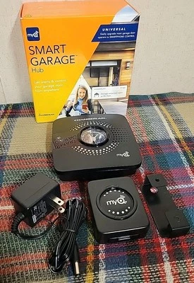Chamberlain MyQ Smart Wi-Fi Enabled Garage Hub & Door Sensor MYQ-G0301 No Screws - Image 1 of 4