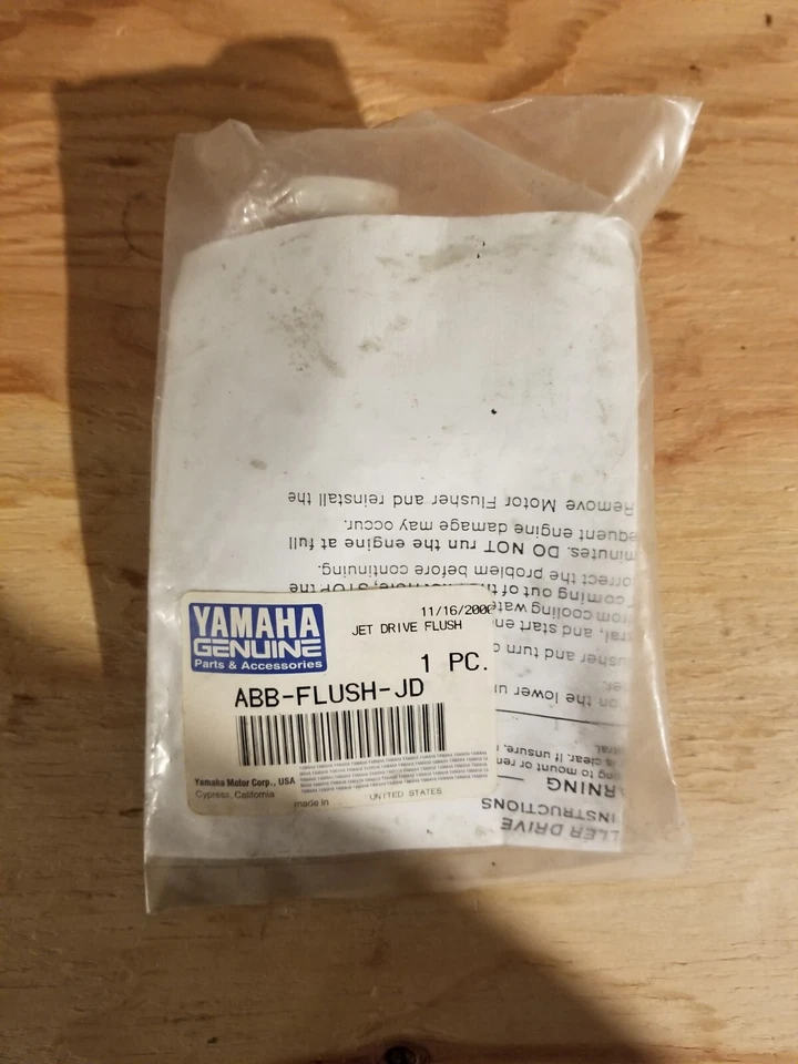 Yamaha OEM Waverunner/Superjet Jet Drive Flush Abb-flush-jd Foto 1 de 2