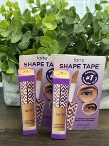2 New in Box Tarte Shape Tape Contour Concealer 42S Tan Sand .0338oz Mini - Picture 1 of 1