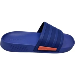 Adidas Slides Racer TR Men's Size 8 Casual Comfort Sandals Triple Blue - Picture 1 of 3