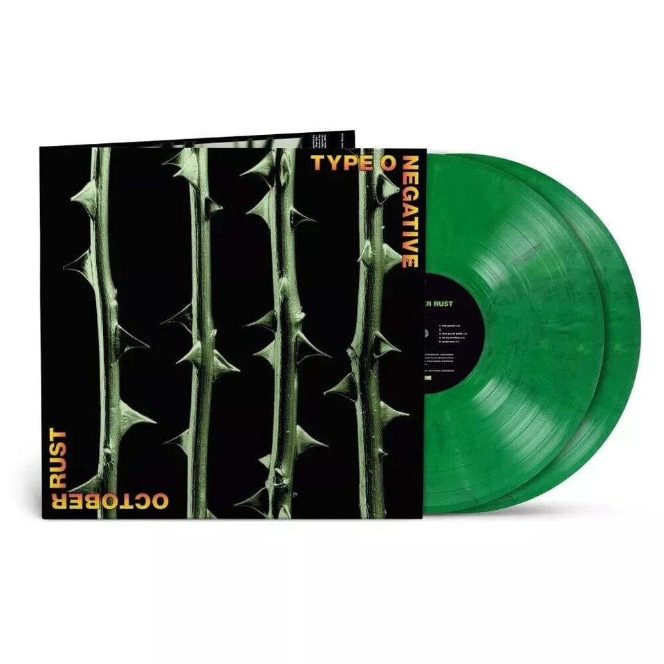 TYPE O NEGATIVE October Rust - 2LP / Green + Black Marbled Vinyl (2024) - Bild 1 von 1