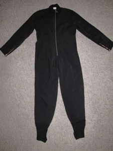 Vintage BOGNER One Piece SKI JUMPSUIT Body Snowsuit BLACK Womens L/XL? - Picture 1 of 12
