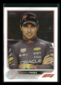 2022 Topps Formula 1 F1 #24 Sergio Perez Oracle Red Bull Racing Holofoil - Picture 1 of 2