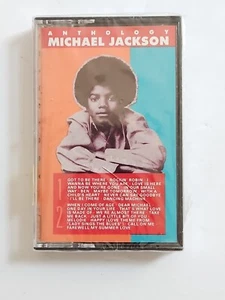 MICHAEL JACKSON ANTHOLOGY Cassette 1986 Motown 5402MC Warning Sticker Sealed - Picture 1 of 7