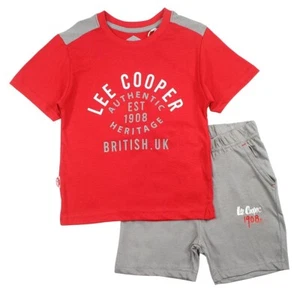 Lee Cooper Boy's Set. Red Color. Gift For Child Aged 4 To 14. - Picture 1 of 6