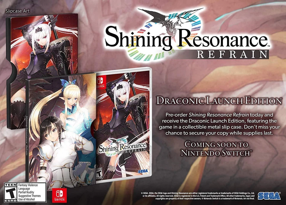 Shining Resonance Refrain: Draconic Launch Edition - Nintendo Switch - Image 1 of 1