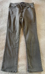 Code Bleu Women's Gwen Straight Black Jeans Beaded Detail Pockets Size 12 Reg - Picture 1 of 11