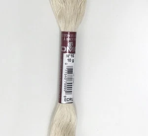 DMC Ecru neutral Floche cotton thread smocking embroidery needlework needlepoint - Picture 1 of 1