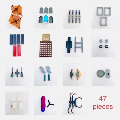 LEGO Bulk Random Mixed Parts Pieces 12.7 oz / 360 g - 47 Pieces - Image 1 of 4