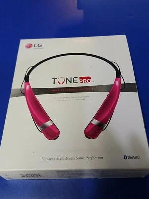 LG HBS-760 Tone Pro RED  Bluetooth Wireless Stereo Headset   - Image 1 of 4