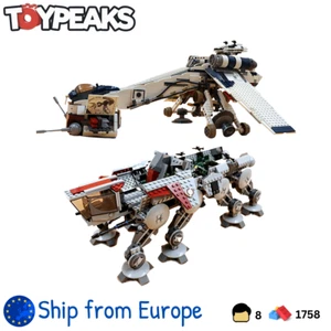 NUEVO Republic Dropship con AT-OT 10195 Juego de Regalo de Juguete de Ladrillos de Construcción - Imagen 1 de 11