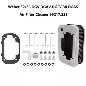 Air Filter assembly fits for Weber 32/36 DGV DGAV DGEV 38/38 DGS Carb 99217.331 - Bild 1 von 10
