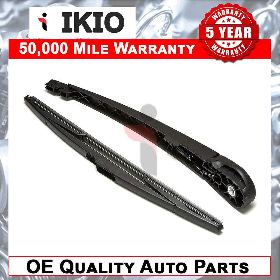 Ikio Rear Windscreen Wiper Arm + Blade Fits Renault Grand Scenic (Mk3) 1.5 dCi # - Изображение 1 из 1