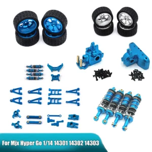 RC Upgrade Parts For Mjx Hyper Go 1/14 14301 14302 03 Shock Absorber Wheel Tires - Picture 1 of 35
