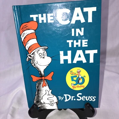 Cat In The Hat 50th Birthday Party Edition Hardcover Copyright 1967 - Image 1 of 4