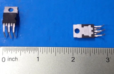 STMICROELECTRONICS (2PCs)Regulator IC, L387AH, STMicroelectroni,Positive,1 Output 500mA 5-PENTAWATT