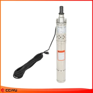 Screw Pump Submersible Deep Well Pump Stainless Steel 220v/60Hz 3420r/min 1/2hp - Picture 1 of 7