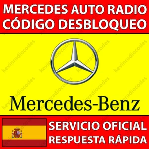 ✅MERCEDES RADIO CODIGO DESBLOQUEO ALPINE BECKER A C E S CLASS SPRINTER CITAN✅ - Imagen 1 de 5