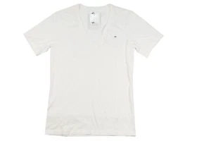 RVCA ZOEY TEE Vintage White V-Neck Short Sleeve Discounted Junior's Knit T-Shirt - Picture 1 of 1