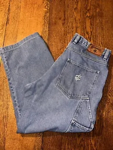 Vintage Rocawear Jeans Carpenter Wide Leg Y2K Skater 38x28 38x29 ALTERED Grunge - Picture 1 of 24