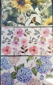 2025 - 2026 Floral Two Year Pocket Planners - Set of 3 - Picture 1 of 2