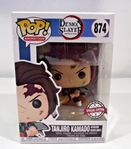 Funko Pop ! Pop Animation Tanjiro Kamado Kagura Dance #874 Special Edition - Picture 1 of 8