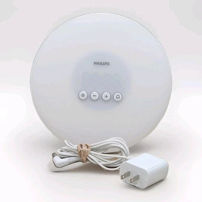 Philips - HF3500 - Wake-Up Light Sunrise Simulation Alarm Clock - Power Included - Image 1 of 4