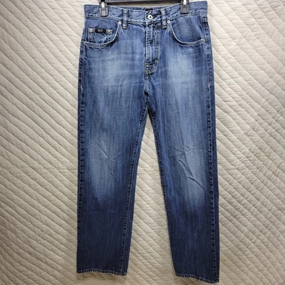 Hugo Boss Men's Straight Leg Jeans Blue 32x30 - Image 1 of 4