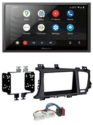 Pioneer USB 2DIN DAB MP3 Bluetooth Autoradio für Kia Optima (ab 2012) - Bild 1 von 4