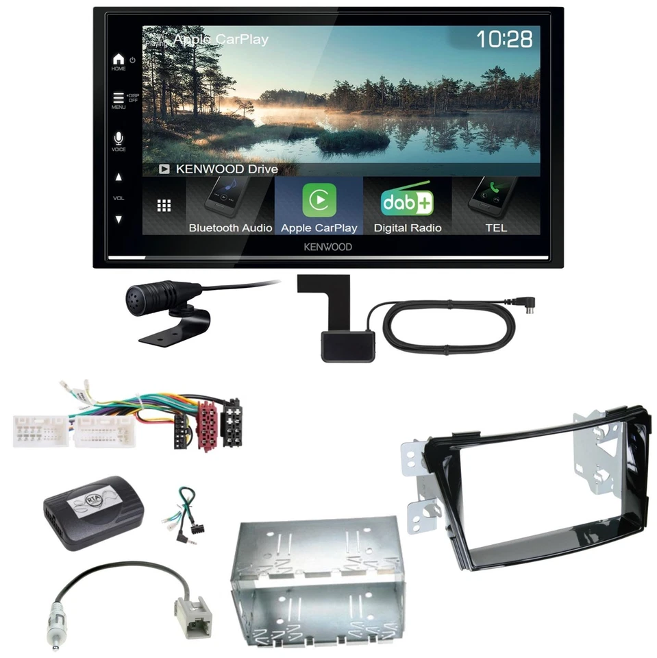 Kenwood DMX7722DABS Android Auto CarPlay Bluetooth Einbauset für Hyundai i40 VF - Bild 1 von 1