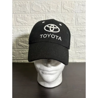 Toyota черная шляпа крышка автомобиля грузовика гонки вышитый автомобильный логотип - Изображение 1 из 4
