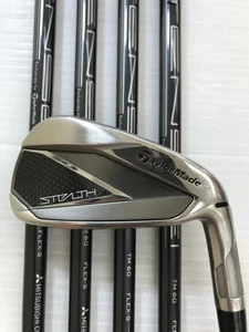 TaylorMade Stealth Iron Set 6-9,Pw 5pc Flex Stiff TENSEI RED TM60 Graphite - Picture 1 of 10
