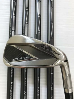 TaylorMade Stealth Iron Set 6-9,Pw 5pc Flex Stiff TENSEI RED TM60 Graphite - Image 1 of 4